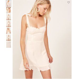 Reformation Christine Mini Dress - Ivory